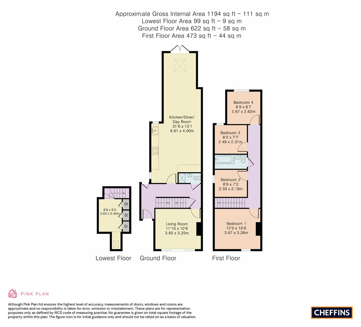 4 Bedroom for sale in Royston Cheffins Cambridge Sales